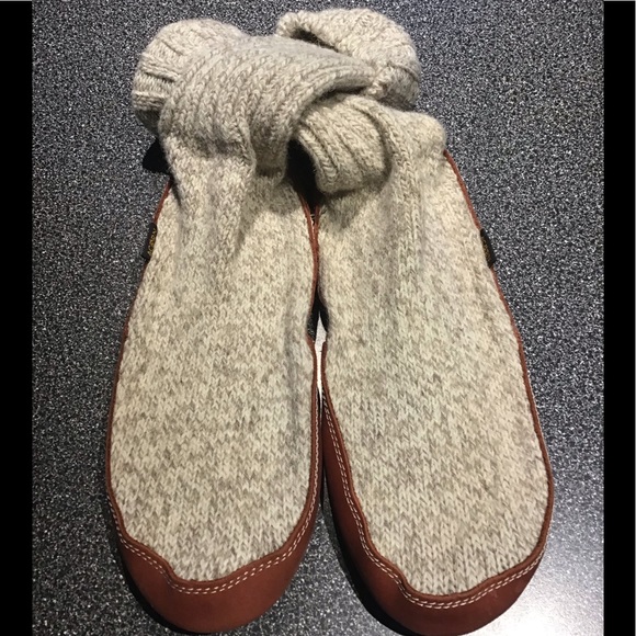 Acorn Other - Acorn Ragg Wool Slipper Sock M 9-10